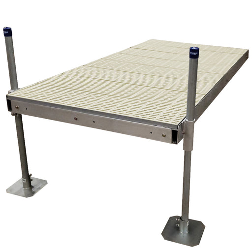 Copy of Patriot Docks Low-Pro Stationary Dock w/ Tan Poly Decking - Aqua Gear Supply