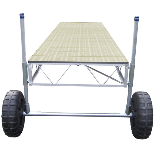 Copy of Patriot Docks Straight Roll-In Dock w/ Tan Poly Decking - Aqua Gear Supply