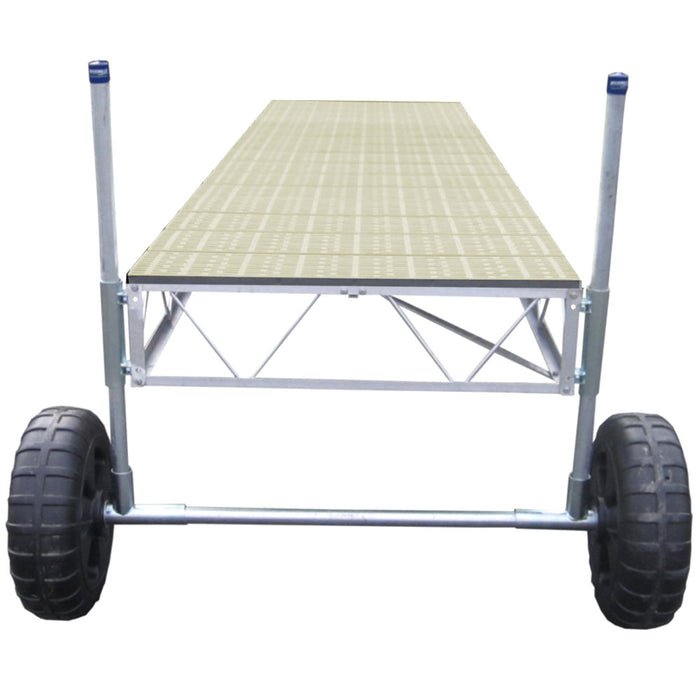 Copy of Patriot Docks Straight Roll-In Dock w/ Tan Poly Decking - Aqua Gear Supply