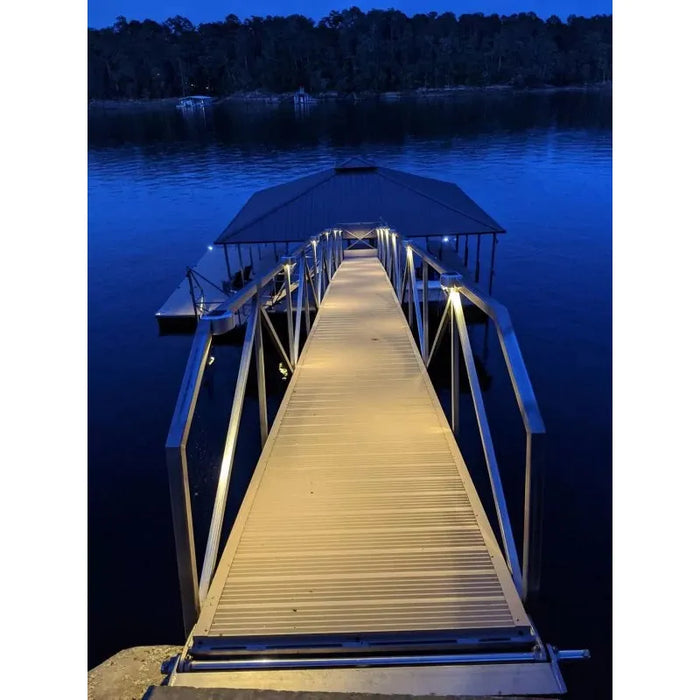 Solar Rail Light - 3 Color LED Switchable - Aqua Gear Supply