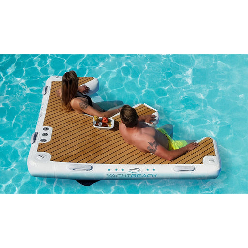 YachtBeach 2.05 Multi Dock & Lounger Double 6'7"x6'7" - Aqua Gear Supply