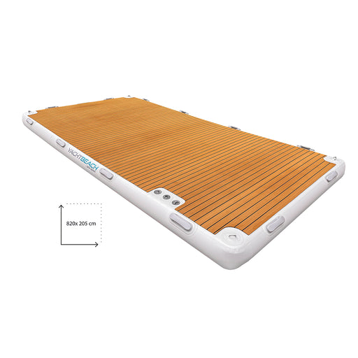Yachtbeach Platform 8.20 Premium Teak 26.9'x6.7' - Aqua Gear Supply