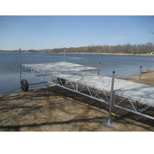Patriot Docks Patio Roll-In Dock w/ Poly Decking - Aqua Gear Supply
