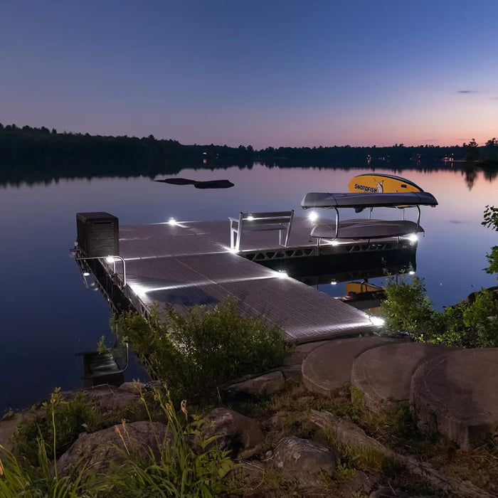 CanadaDocks 360 Degree Solar Lights