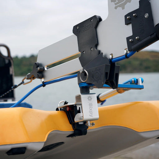 Hobie Lynx Gudgeon with Universal Versa Rudder™ Adapter and Pole Steering - Aqua Gear Supply
