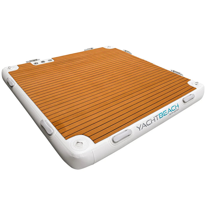 YachtBeach 2.05 Premium Teak Platform 6'7"x6'7" - Aqua Gear Supply