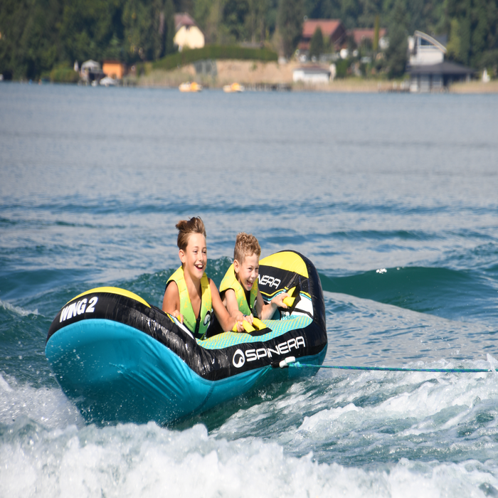 Spinera 2 Person Towable - The "Wing 2" Designed for 2 Riders - Aqua Gear Supply