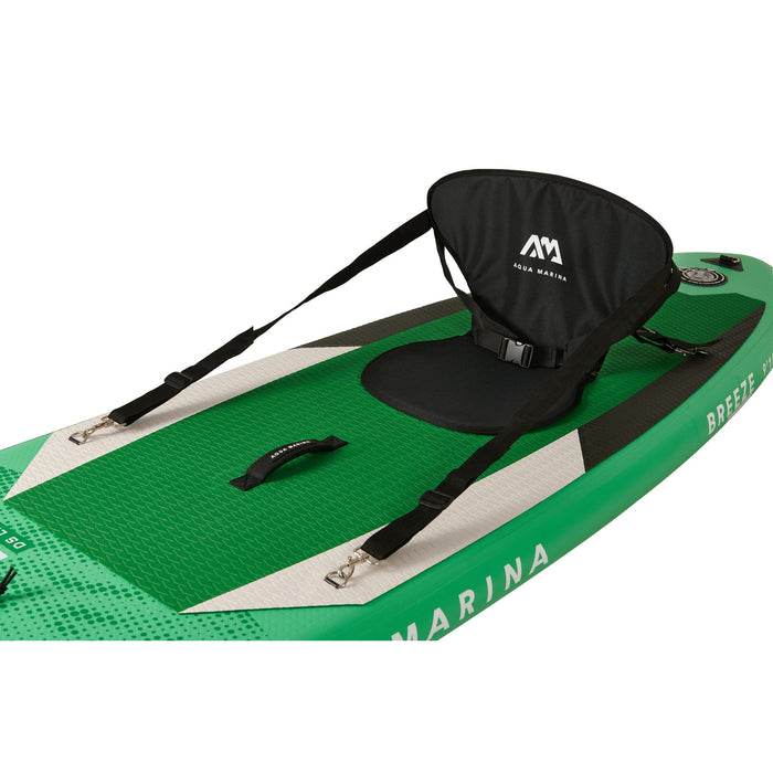 Aqua Marina Stand Up Paddle Board - BREEZE 9'10" - Inflatable SUP Package, including Carry Bag, Paddle, Fin, Pump & Safety Harness - Aqua Gear Supply