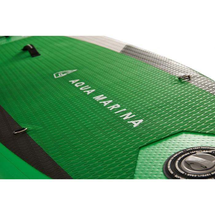 Aqua Marina Stand Up Paddle Board - BREEZE 9'10" - Inflatable SUP Package, including Carry Bag, Paddle, Fin, Pump & Safety Harness - Aqua Gear Supply