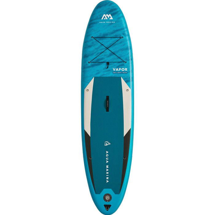 Aqua Marina Stand Up Paddle Board - VAPOR 10'4" - Inflatable SUP Package, including Carry Bag, Paddle, Fin, Pump & Safety Harness - Aqua Gear Supply