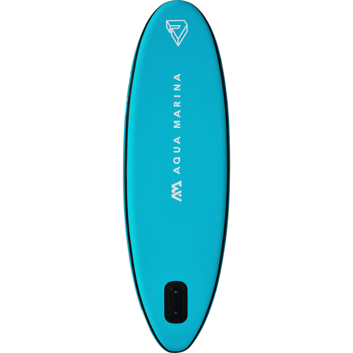 Aqua Marina Stand Up Paddle Board - VIBRANT 8'0" - Inflatable SUP Package, including Carry Bag, Paddle, Fin, Pump & Safety Harness - Aqua Gear Supply