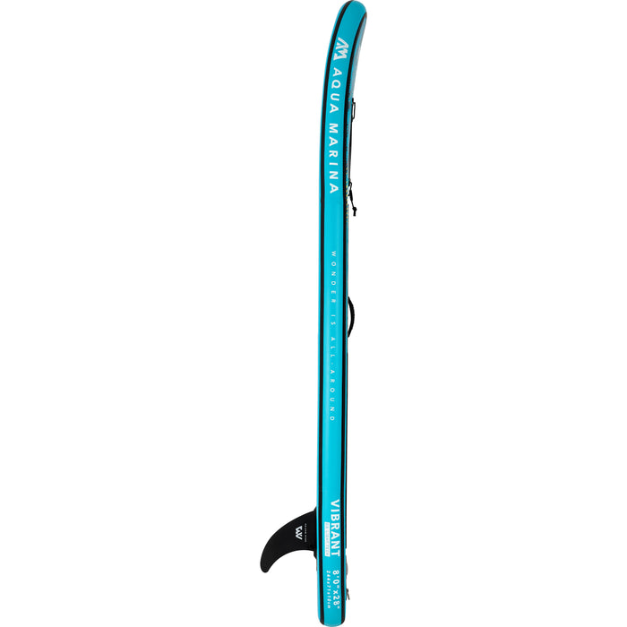 Aqua Marina Stand Up Paddle Board - VIBRANT 8'0" - Inflatable SUP Package, including Carry Bag, Paddle, Fin, Pump & Safety Harness - Aqua Gear Supply