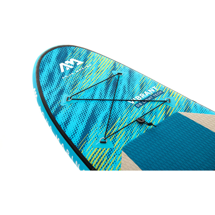 Aqua Marina Stand Up Paddle Board - VIBRANT 8'0" - Inflatable SUP Package, including Carry Bag, Paddle, Fin, Pump & Safety Harness - Aqua Gear Supply