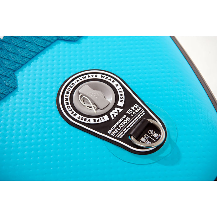 Aqua Marina Stand Up Paddle Board - VIBRANT 8'0" - Inflatable SUP Package, including Carry Bag, Paddle, Fin, Pump & Safety Harness - Aqua Gear Supply