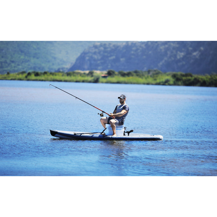 Aqua Marina Stand Up, Fishing Paddle Board - DRIFT 10'10" - Inflatable SUP Package, including Carry Bag, Paddle, Fin, Pump, Fishing Rod Holder, Paddle Holder, Safety Harness - Aqua Gear Supply