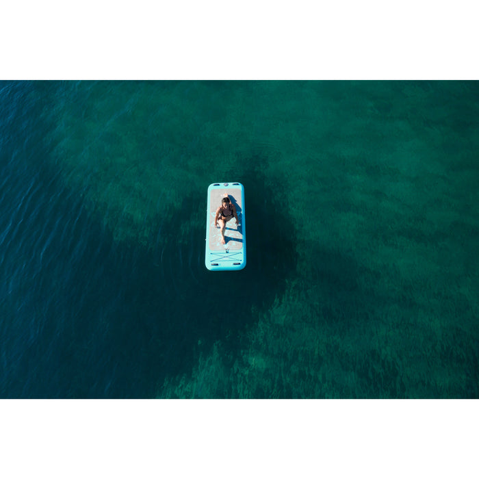 Aqua Marina Stand Up, Fitness Series, Yoga Paddle Board - PEACE 8'2" - Inflatable SUP Package, including Carry Bag, Paddle, Fin, Pump & Safety Harness - Aqua Gear Supply