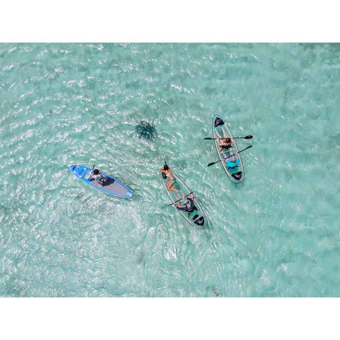 The Vision Board™ - 11ft Inflatable Paddleboard (SUP) Package w/ Underwater Viewing Window! - Aqua Gear Supply