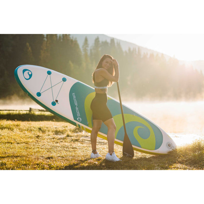 Spinera USA SUP The Classic 9 FT Inflatable Paddle Board with Backpack, Pump, Paddle and More.… - Aqua Gear Supply