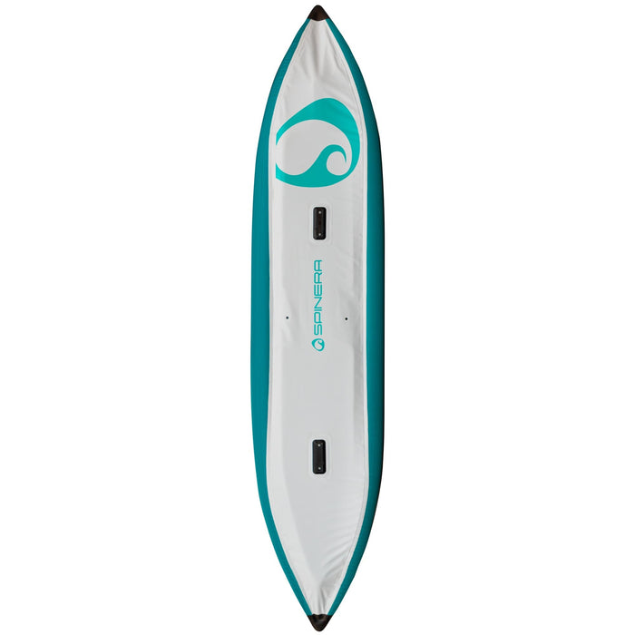 Spinera "Hybris 410"  2-Person Inflatable Kayak - With Heavy Duty Water Resistant Bag, Kayak Seat and more - Aqua Gear Supply