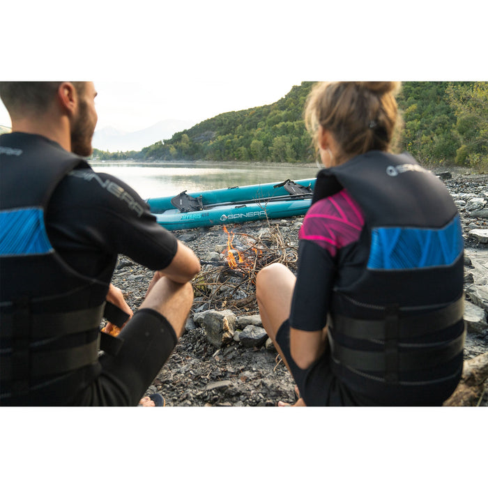 Spinera "Hybris 410"  2-Person Inflatable Kayak - With Heavy Duty Water Resistant Bag, Kayak Seat and more - Aqua Gear Supply
