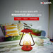 TRU De-LIGHT ROMANTICO LED All-in-One Lamp, Rechargeable, Bluetooth Music Speaker - FIRE RED / YELLOW / AUQA BLUE / GREEN / BLACK - Aqua Gear Supply