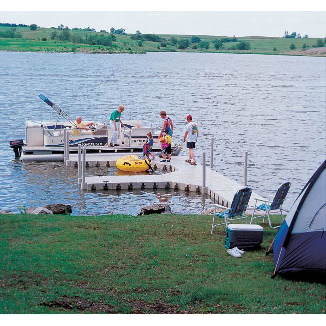 Connect-A-Dock Low Profile F Shape Docks - Aqua Gear Supply