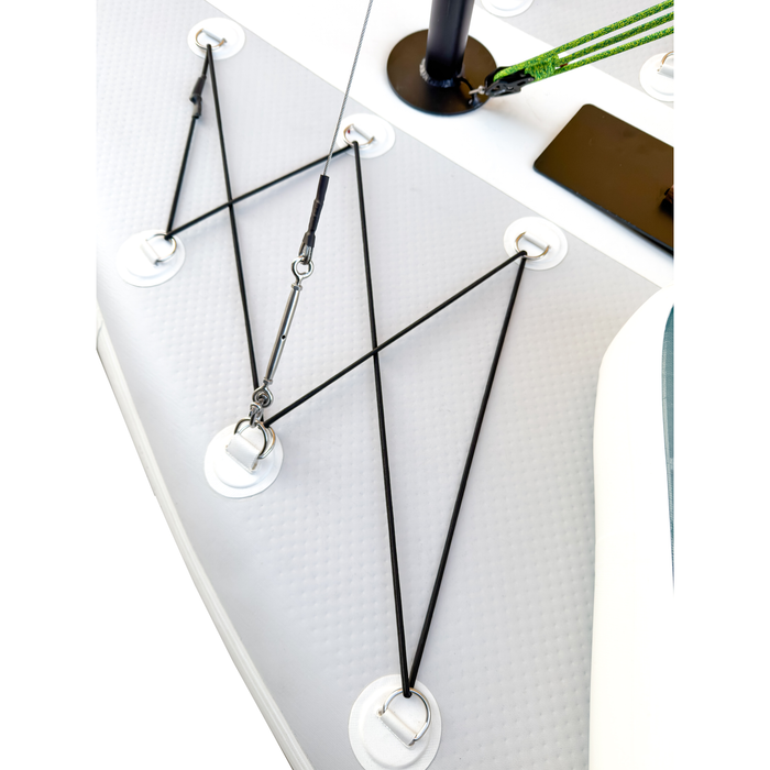 Nautiqua | STARSAIL | Inflatable 3 Chamber Sailing dinghy - Aqua Gear Supply