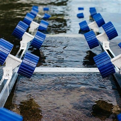 Roll-N-Go 1500 Series 8' Track Extension - Aqua Gear Supply