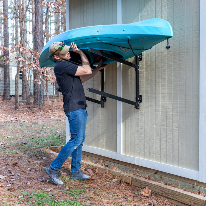 Shenandoah Kayak Storage | Outdoor Adjustable Rack | 2 Levels - Aqua Gear Supply