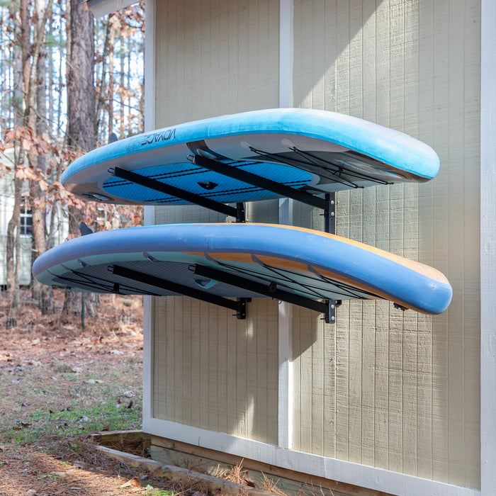 Shenandoah Kayak Storage | Outdoor Adjustable Rack | 2 Levels - Aqua Gear Supply