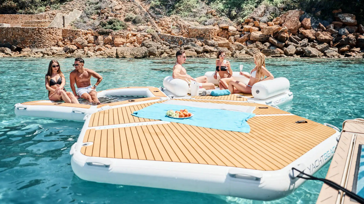 YachtBeach Relax Zone 2.50 Hex Platform 8'2"x9'5"