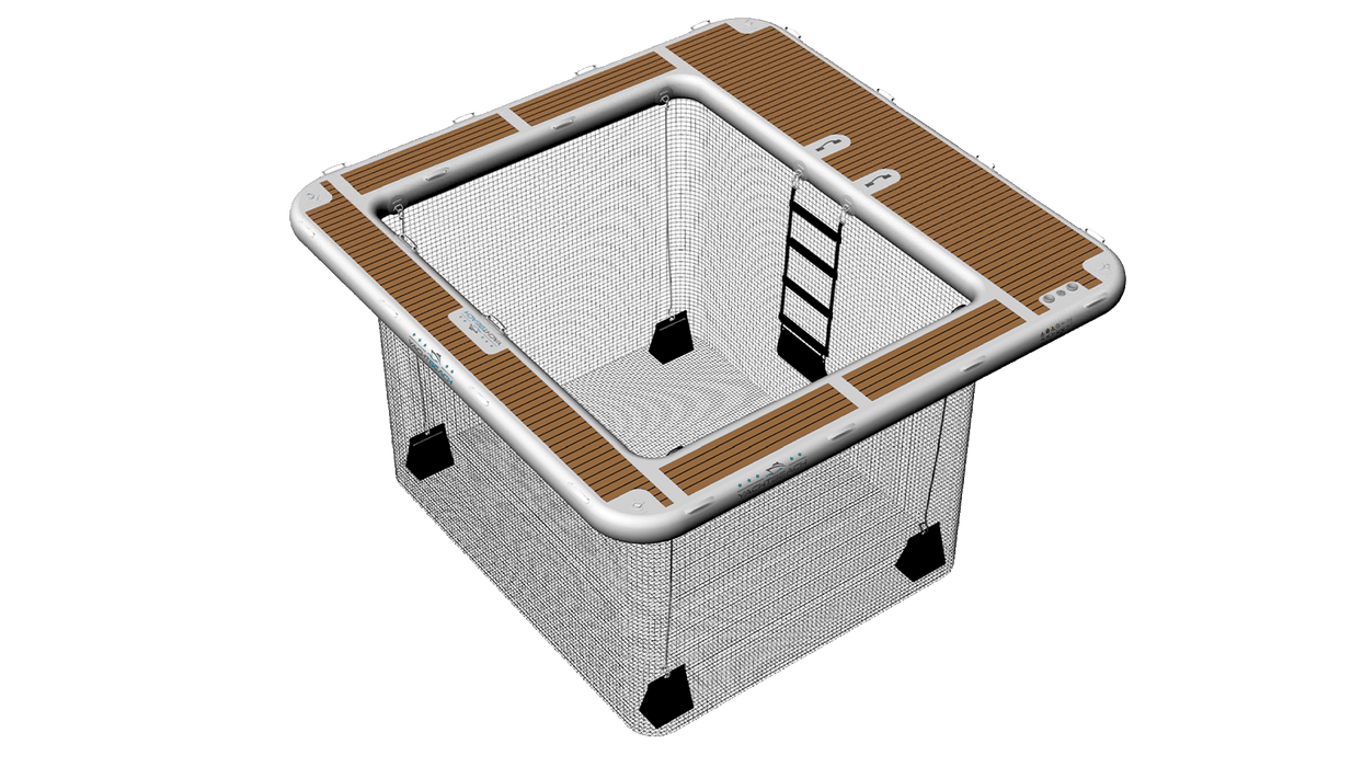 YachtBeach Luxury Sea Pool 13'5"x13'5"