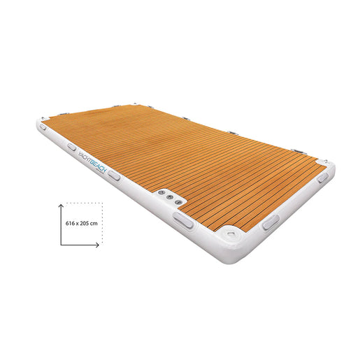 Yachtbeach Platform 6.16 Premium Teak 20'x6.7' - Aqua Gear Supply