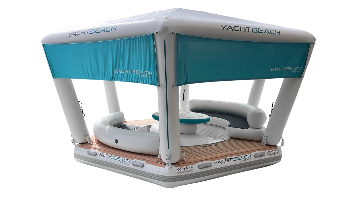 Yachtbeach Pavilion Beachclub Setup