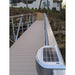 Solar Rail Light - 3 Color LED Switchable - Aqua Gear Supply