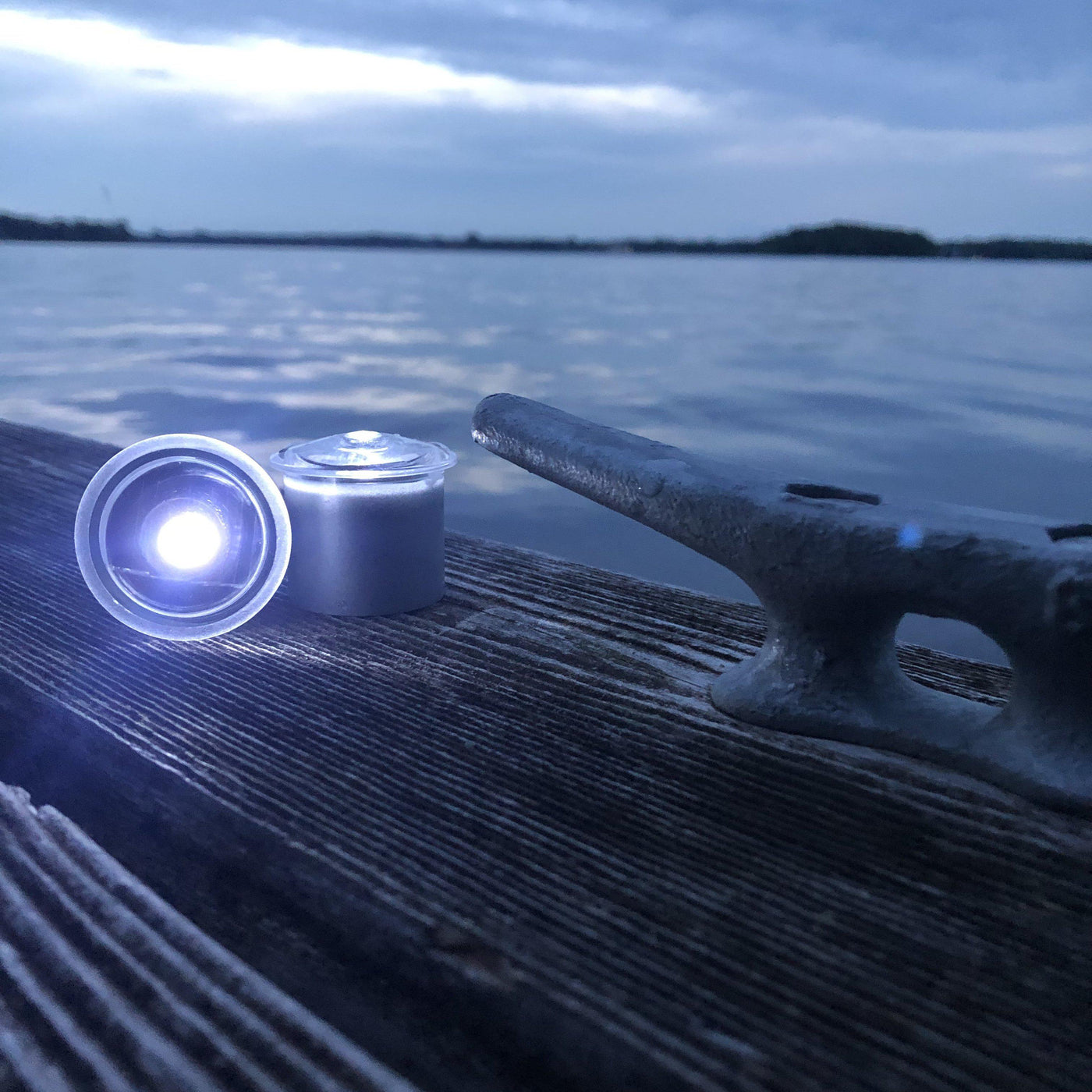 LED Dock & Deck Pods - Solar Powered Light Dots– Aqua Gear Supply