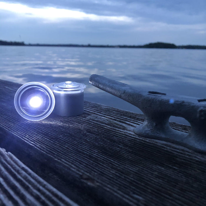 LED Dock & Deck Pods - Solar Powered Light Dots