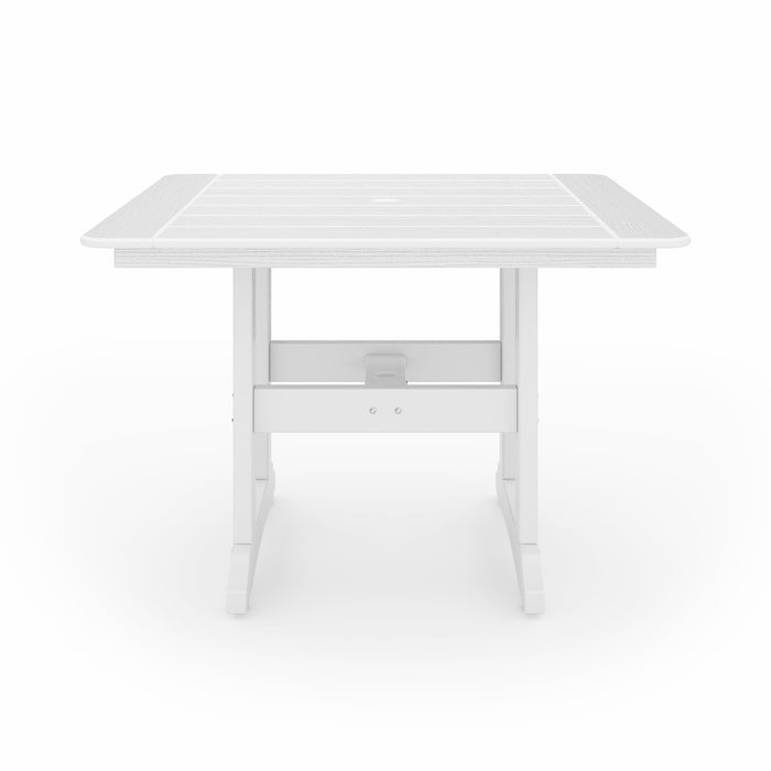 SoPoly 44" Savannah Square Dining Table - Aqua Gear Supply