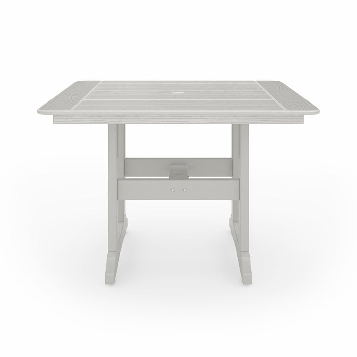 SoPoly 44" Savannah Square Dining Table - Aqua Gear Supply