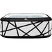 MSPA SOHO, PREMIUM SERIES, Inflatable Hot Tub & Spa, 132 Air Bubble System, One Piece Quick Setup, Square - 6 Persons - Aqua Gear Supply 