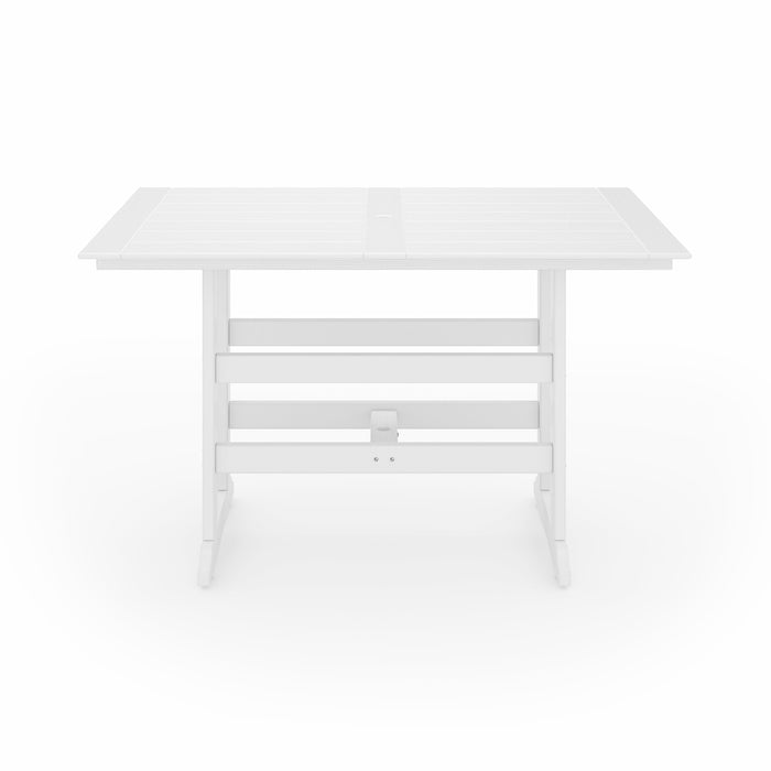 SoPoly 72" Savannah Farmhouse Bar Table - Aqua Gear Supply
