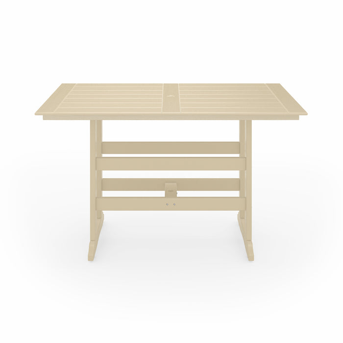 SoPoly 72" Savannah Farmhouse Bar Table - Aqua Gear Supply