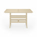 SoPoly 72" Savannah Farmhouse Bar Table - Aqua Gear Supply