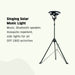 TRU De-LIGHT Multipurpose Singing Music Solar LED Light - Garden, Camping Portable Light, Strong Bluetooth Speaker / Main Light + 3 Independent Detachable Multi Mode Lights / Tripod+Carry Bag - Aqua Gear Supply