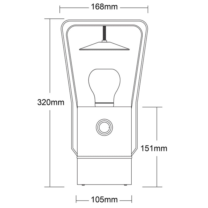 TRU De-LIGHT VIENNA Dimmable Desk Lamp - Lamp / Power Bank / Decoration All-In-One - Aqua Gear Supply