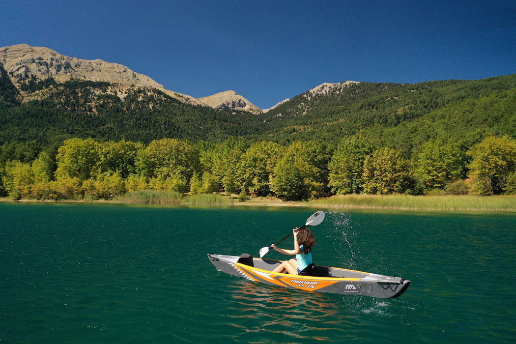 Aqua Marina TOMAHAWK AIR-K 12'4" Inflatable High Pressure Speed Kayak / Canoe - Aqua Gear Supply