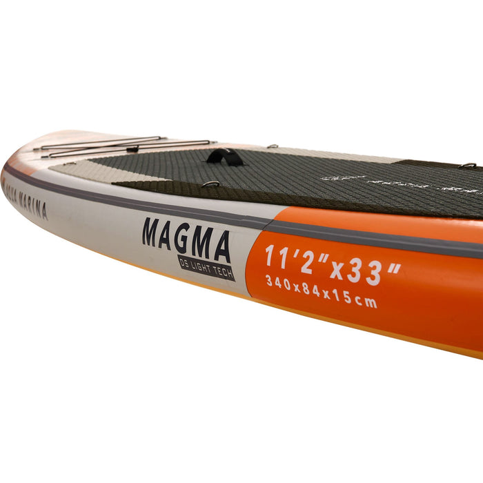 Aqua Marina MAGMA 11'2" Inflatable Paddle Board All-Around Advanced SUP - Aqua Gear Supply