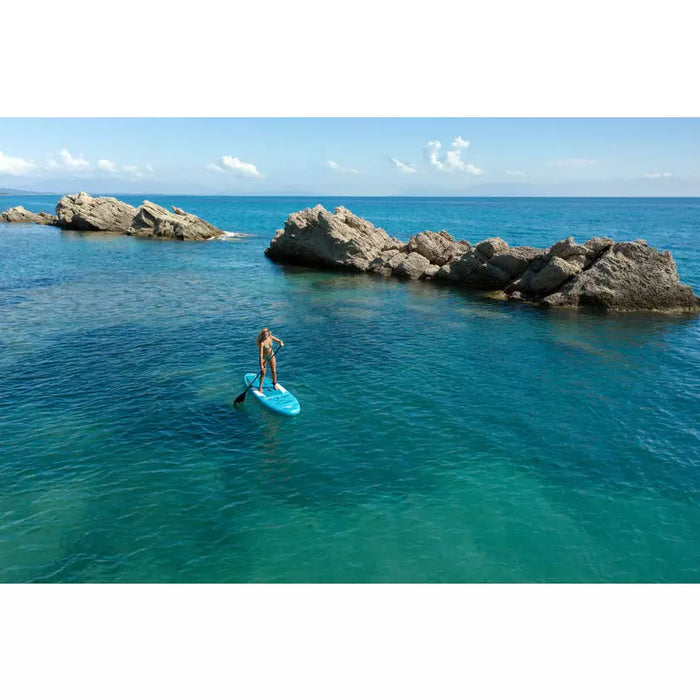 Aqua Marina Stand Up Paddle Board - VAPOR 10'4" - Inflatable SUP Package, including Carry Bag, Paddle, Fin, Pump & Safety Harness - Aqua Gear Supply