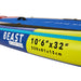 Aqua Marina BEAST 10'6" Inflatable Paddle Board All-Around Advanced SUP - Aqua Gear Supply