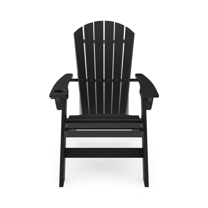 SoPoly St Simons Curved Back Adirondack Chair - Aqua Gear Supply